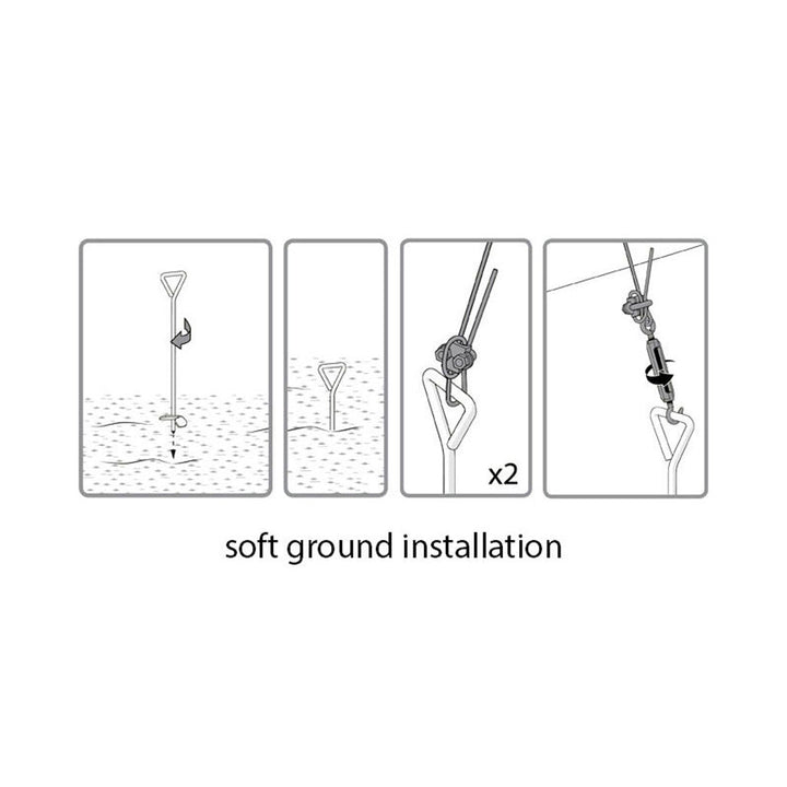 Anchoring Kit for Palram - Snap & Grow Greenhouses - Greenhouse Megastore