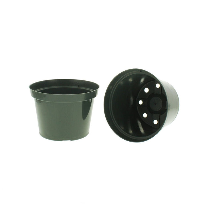Azalea Green Round Pots - Greenhouse Megastore