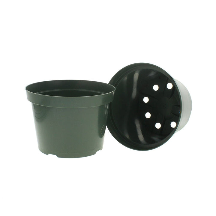 Azalea Green Round Pots - Greenhouse Megastore
