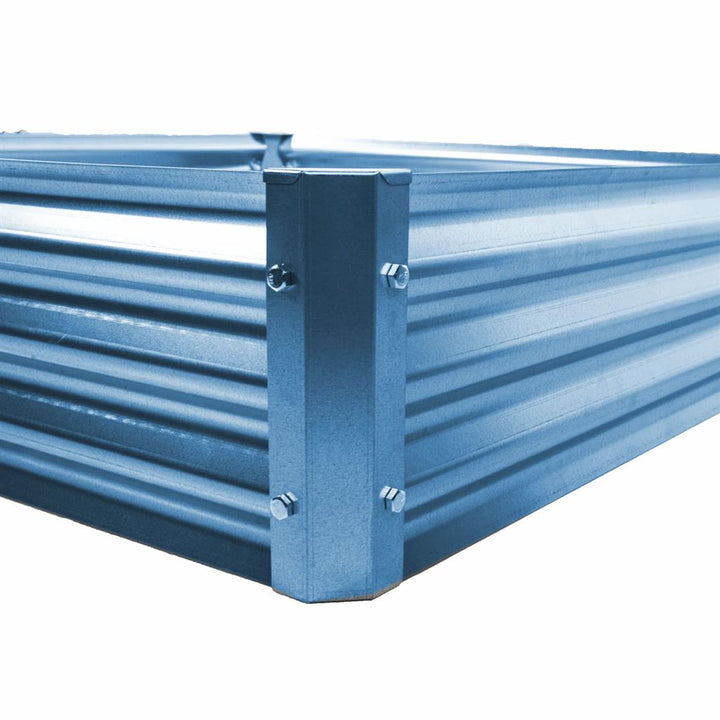 Backyard Expressions 40 in. Corrugated Raised Bed - Greenhouse Megastore