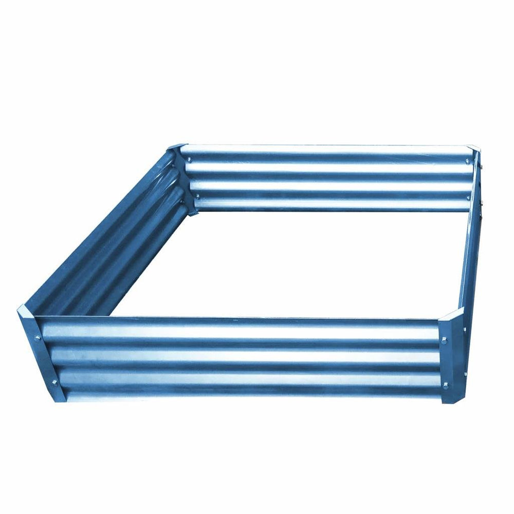 Backyard Expressions 40 in. Corrugated Raised Bed - Greenhouse Megastore