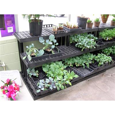 Benchmaster™ 3 Shelf Wall Display - Greenhouse Megastore