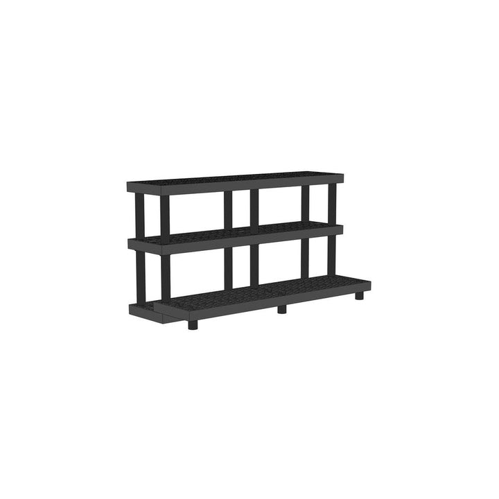 Benchmaster™ 4 Step Narrow Wall Display - Greenhouse Megastore