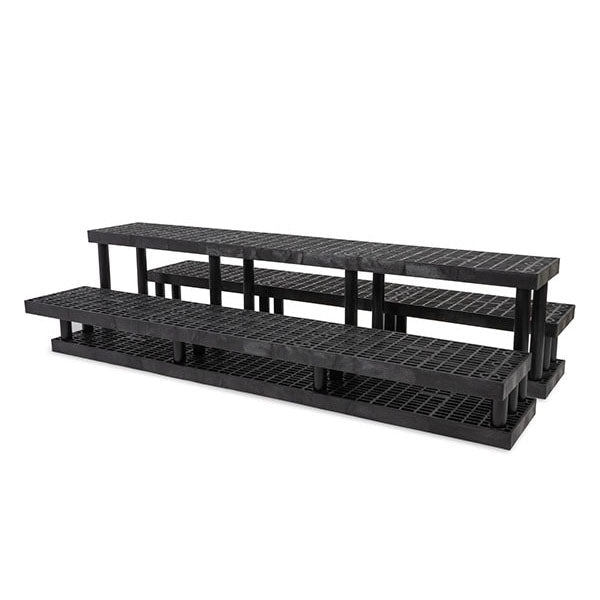 Benchmaster™ Three Step Pyramid Display - Greenhouse Megastore