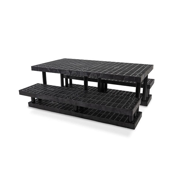 Benchmaster™ Three Step Pyramid Display - Greenhouse Megastore