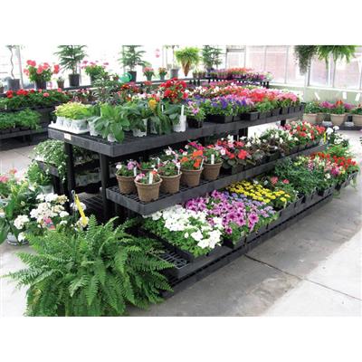 Benchmaster™ Tri-Level Pyramid Display - Greenhouse Megastore