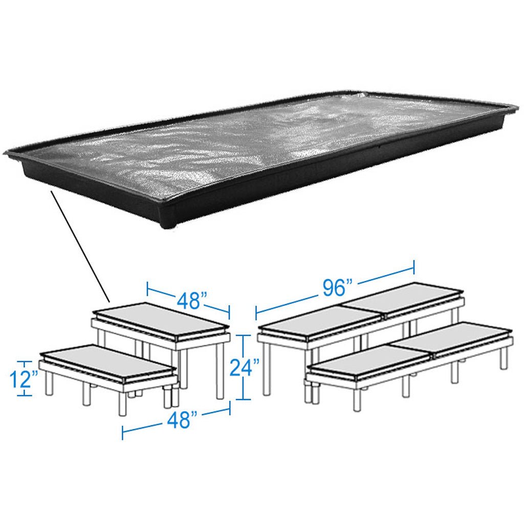 Benchmaster™ Waterbed Growing Bench - Greenhouse Megastore