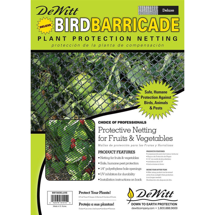 Bird Barricade Deluxe Netting - Greenhouse Megastore