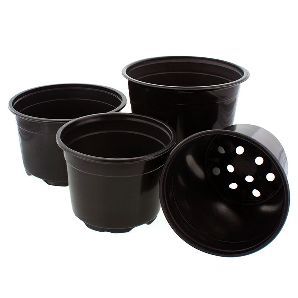 Black Euro Pots - Greenhouse Megastore