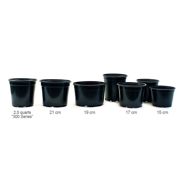Black Euro Pots - Greenhouse Megastore