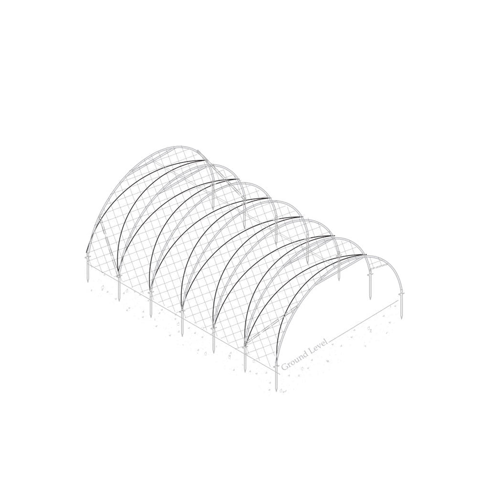 Caterpillar Hoop House Kit - Greenhouse Megastore