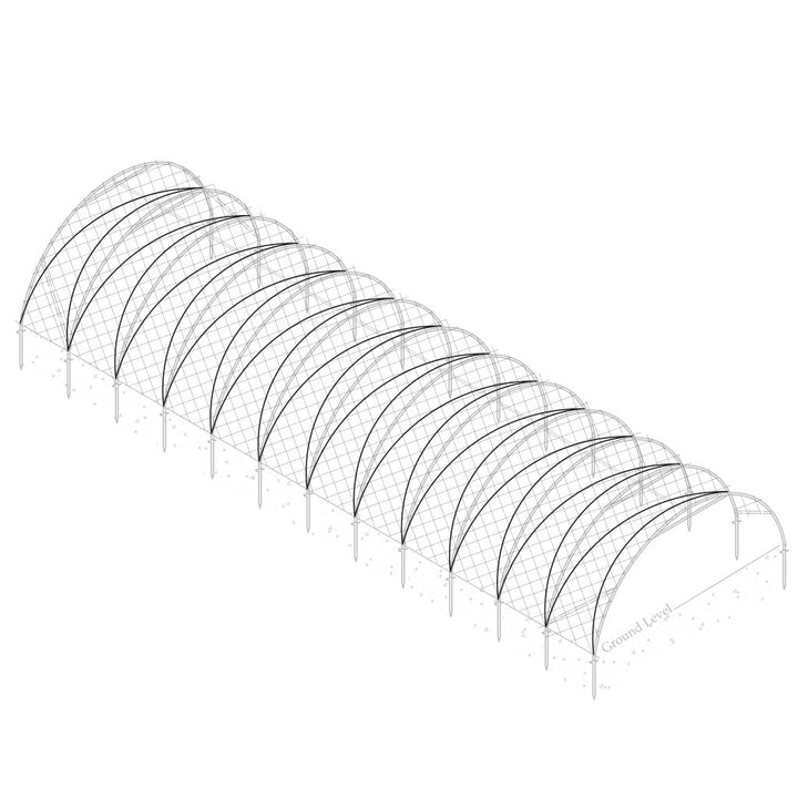 Caterpillar Hoop House Kit - Greenhouse Megastore