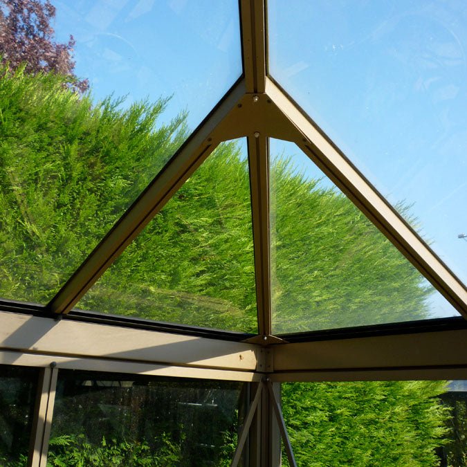 Cathedral Victorian Greenhouse 15 x 20 ft. with 4mm Tempered Glass Panels and Aluminum Frame - Greenhouse Megastore