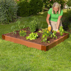 Classic Sienna Raised Garden Bed 4' x 4'