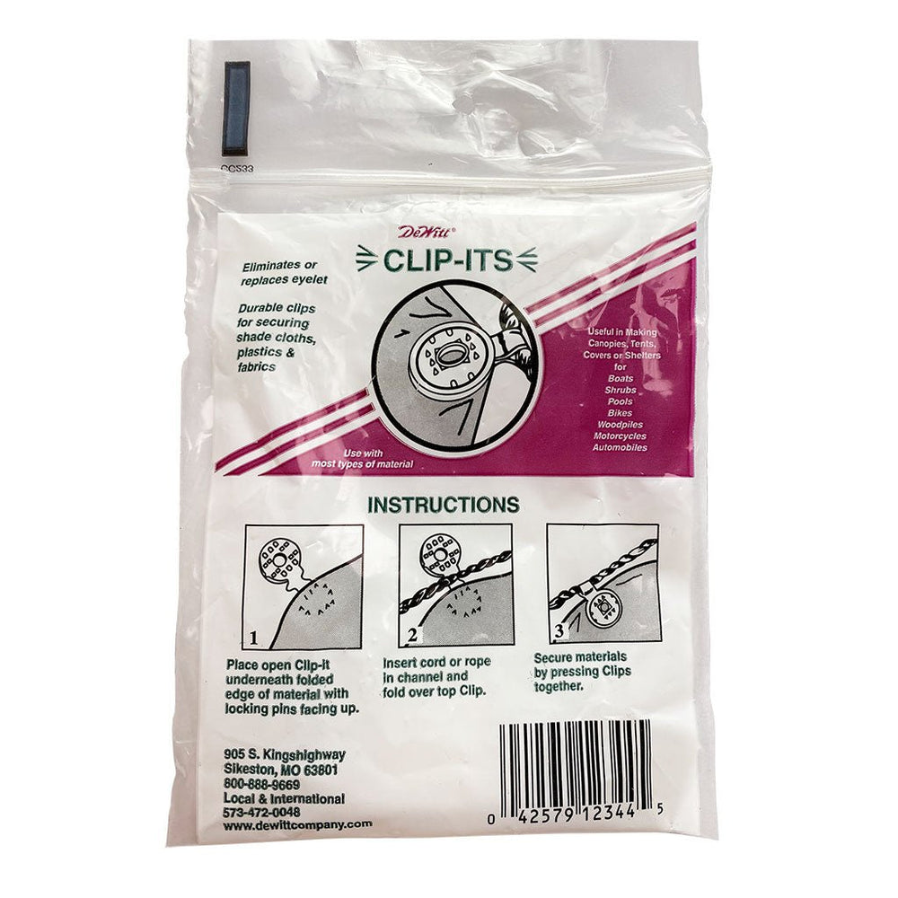 Clip - It Shade Cloth Clips - 25 Pack - Greenhouse Megastore