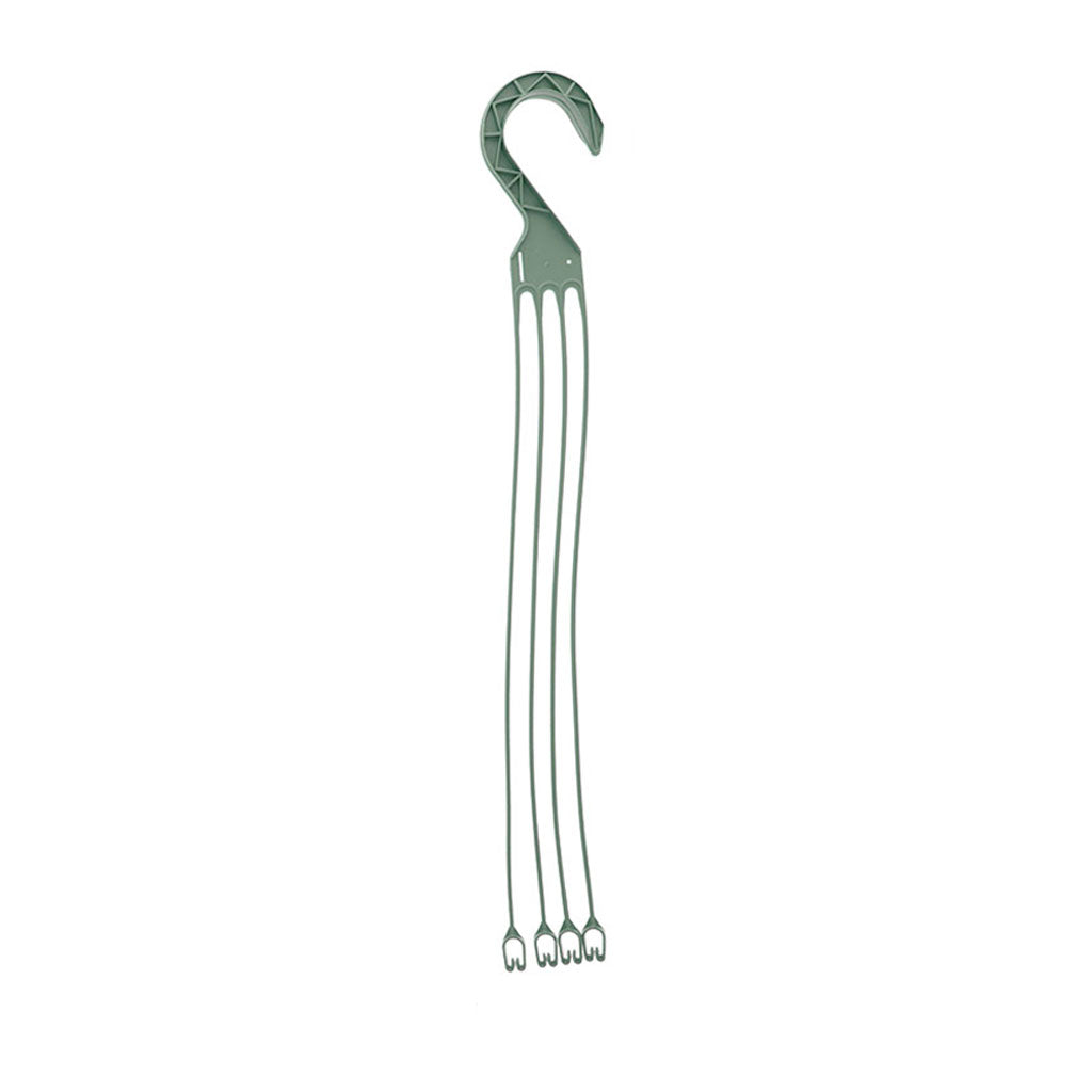 Plastic Hanger, Green Replacement Hangers for Hanging Baskets, (Qty. 5)