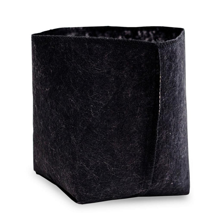 Root Pouch Thin Black Fabric Pot