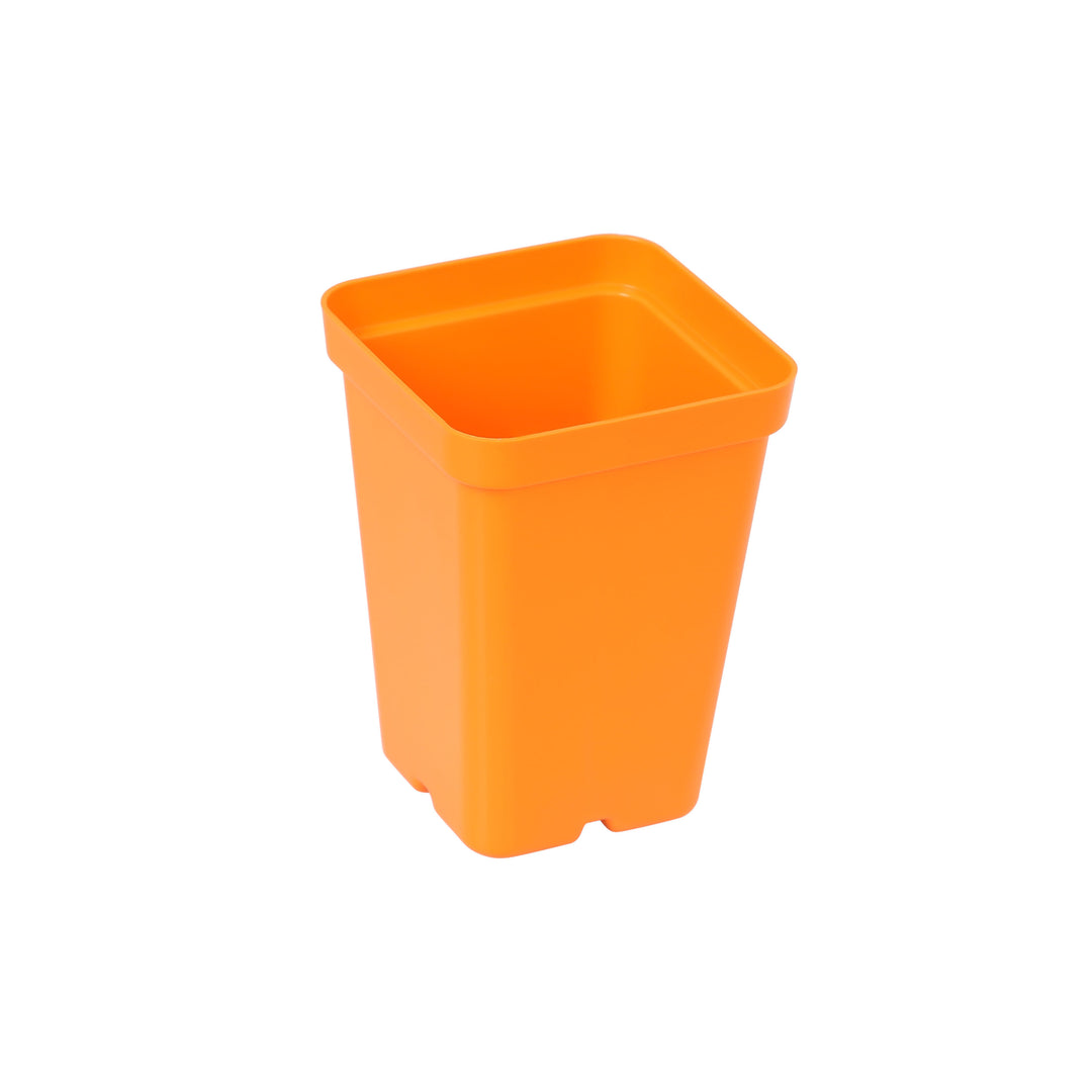 Sunpack 2.5" Square Pot, Orange - Image 3