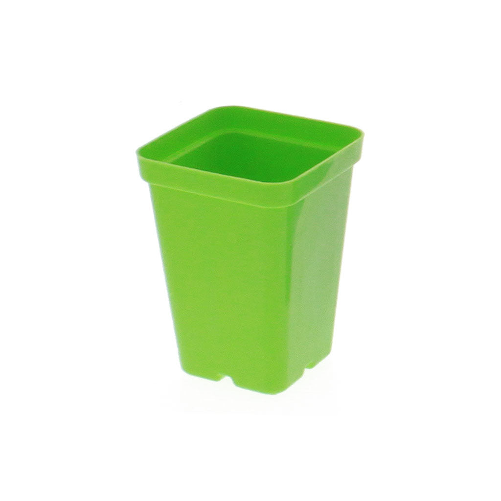 Sunpack 2.5" Square Pot, Lime Green - Image 3