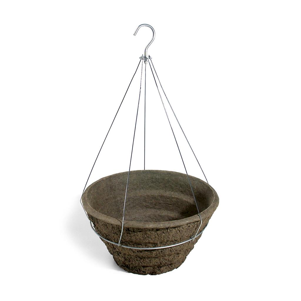 Western Pulp Hanging Garden Basket
