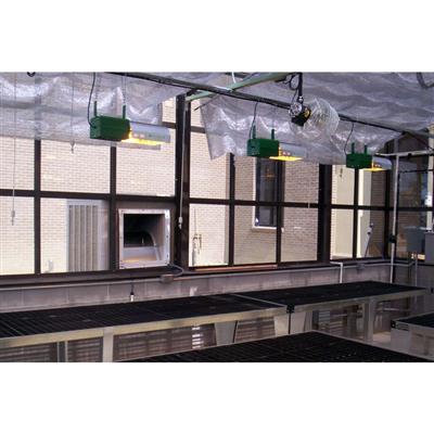 Collegiate Glass Greenhouse Package - Greenhouse Megastore