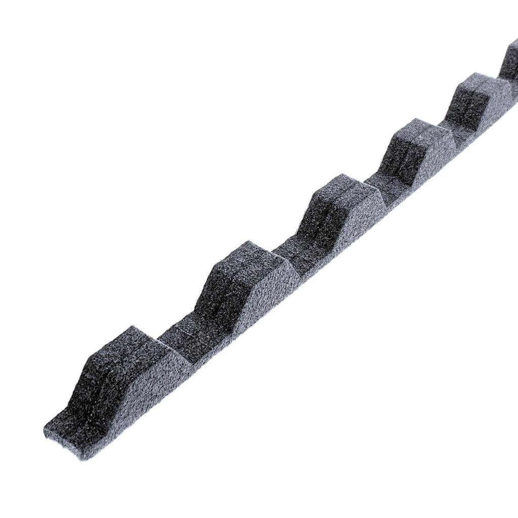 Corrugated 1 x 36 in. Foam Closures - Greenhouse Megastore