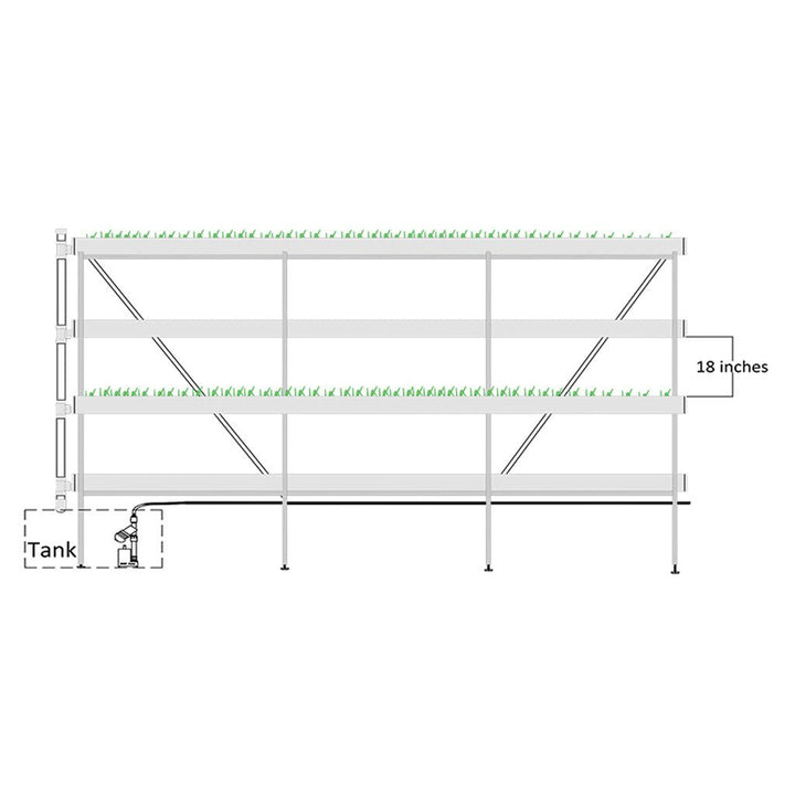 CropKing® Microgreen Rack - Greenhouse Megastore