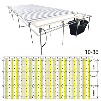 CropKing® NFT System - Greenhouse Megastore