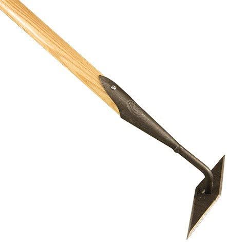 DeWit 60 in. Diamond Straight Handle Hoe - Greenhouse Megastore