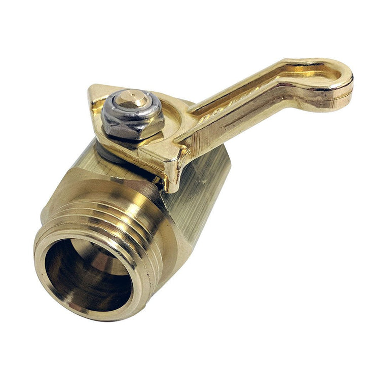 Dramm Brass Shut - Off Valve with Raised Handle - Greenhouse Megastore