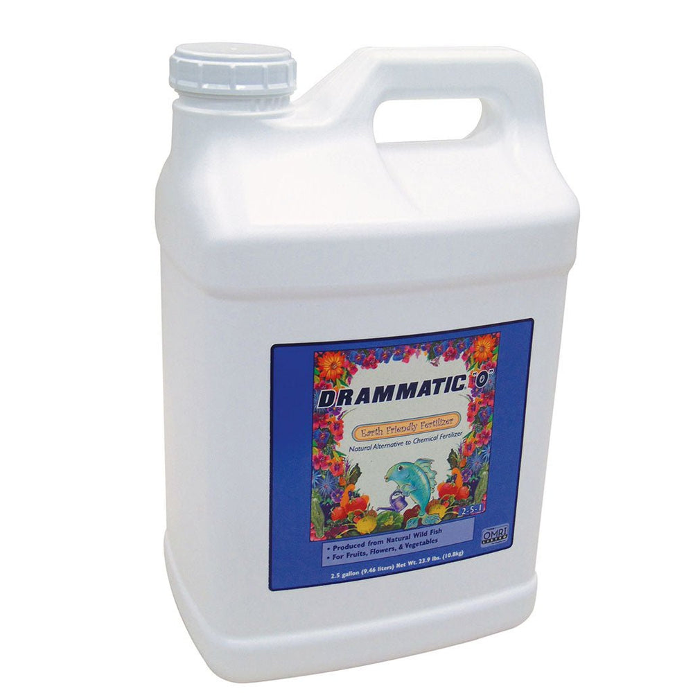 Drammatic O Organic Liquid Fertilizer 2-4-1 - Greenhouse Megastore