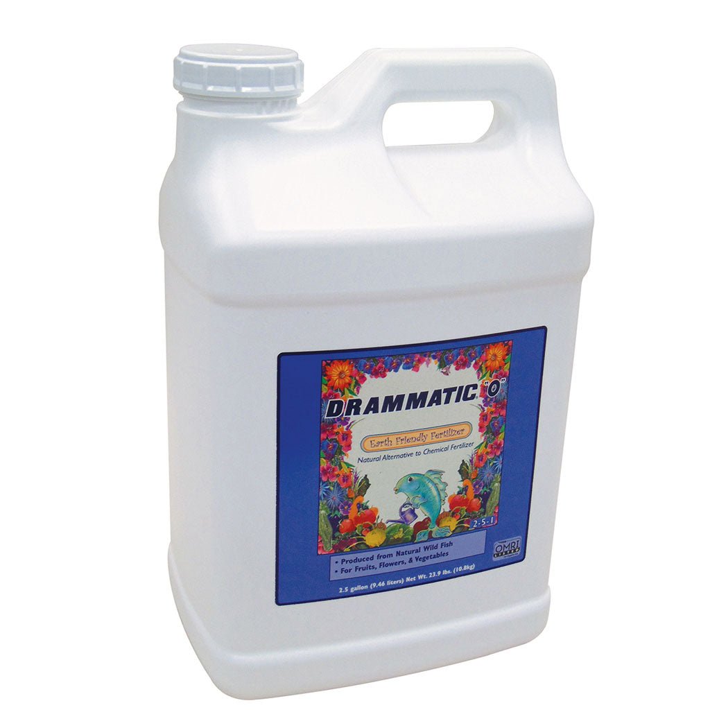 Drammatic O Organic Liquid Fertilizer 2-4-1 - Greenhouse Megastore