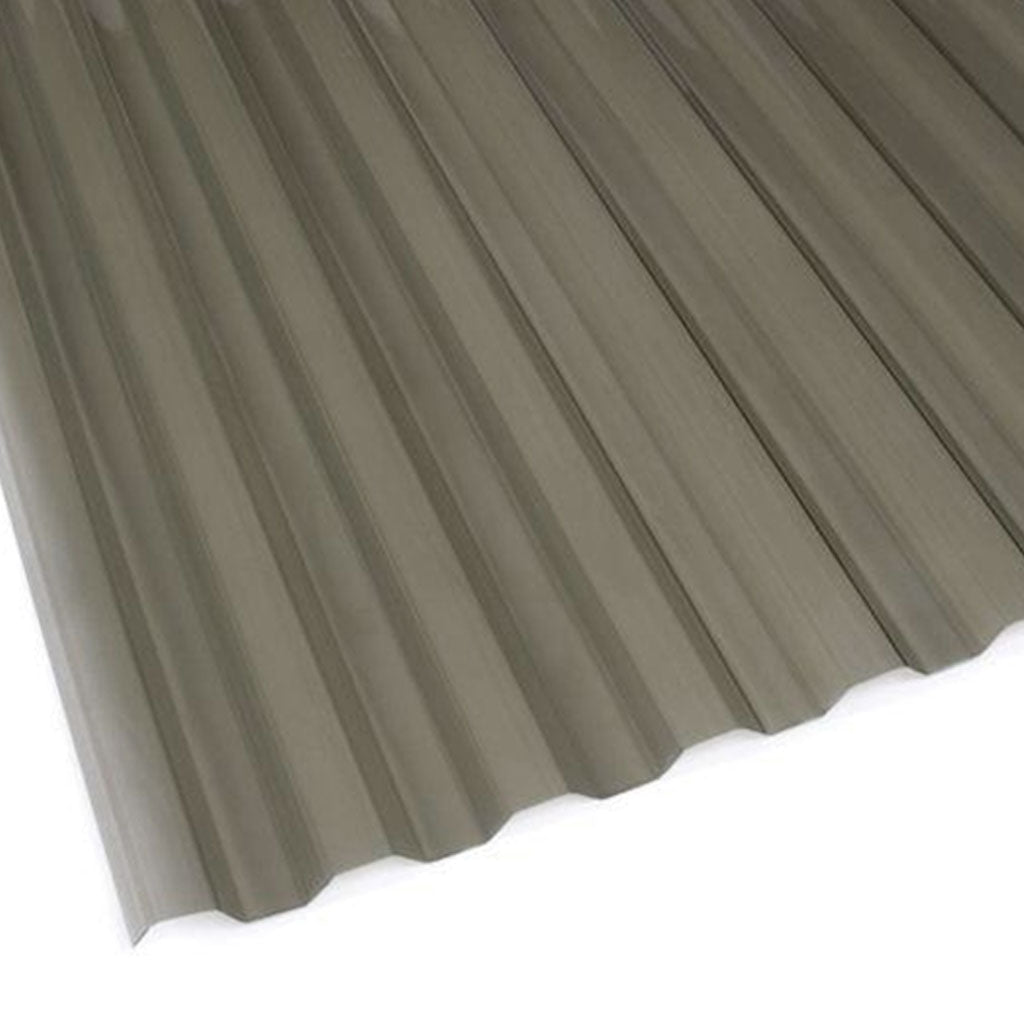 DynaGlas Solar Gray Corrugated Polycarbate Panel - Greenhouse Megastore