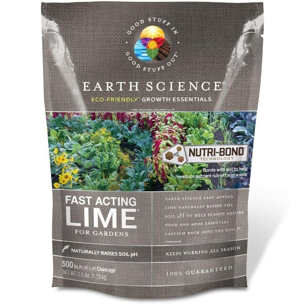 Earth Science® 2.5 lb. Bag Fast Acting Lime - Greenhouse Megastore