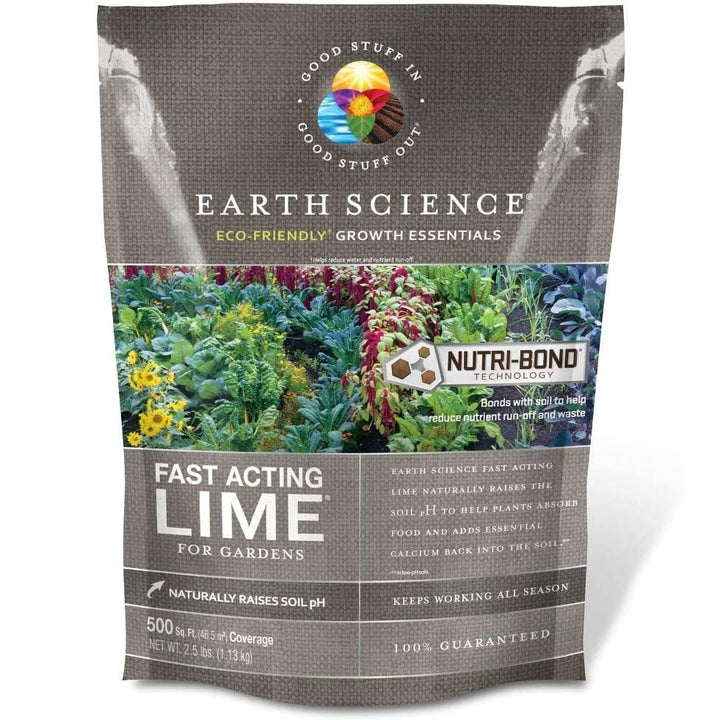 Earth Science® 2.5 lb. Bag Fast Acting Lime - Greenhouse Megastore