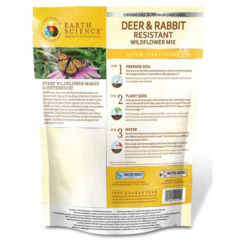 Earth Science® Wild Flower Seed - Greenhouse Megastore