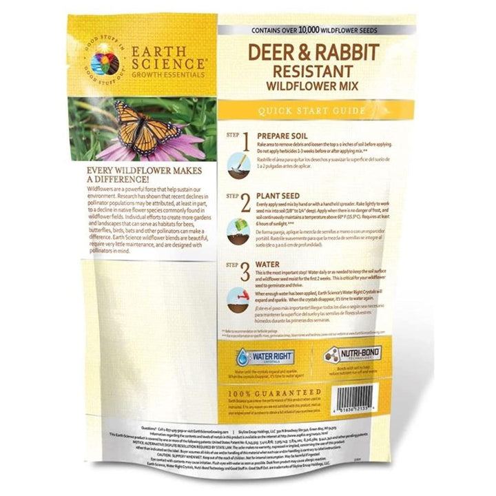Earth Science® Wild Flower Seed - Greenhouse Megastore