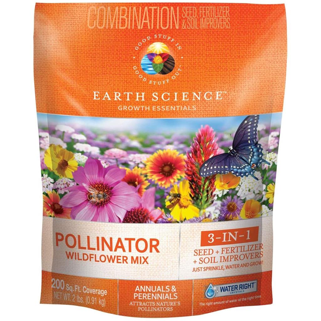 Earth Science® Wildflower Pollinator Seed - Greenhouse Megastore