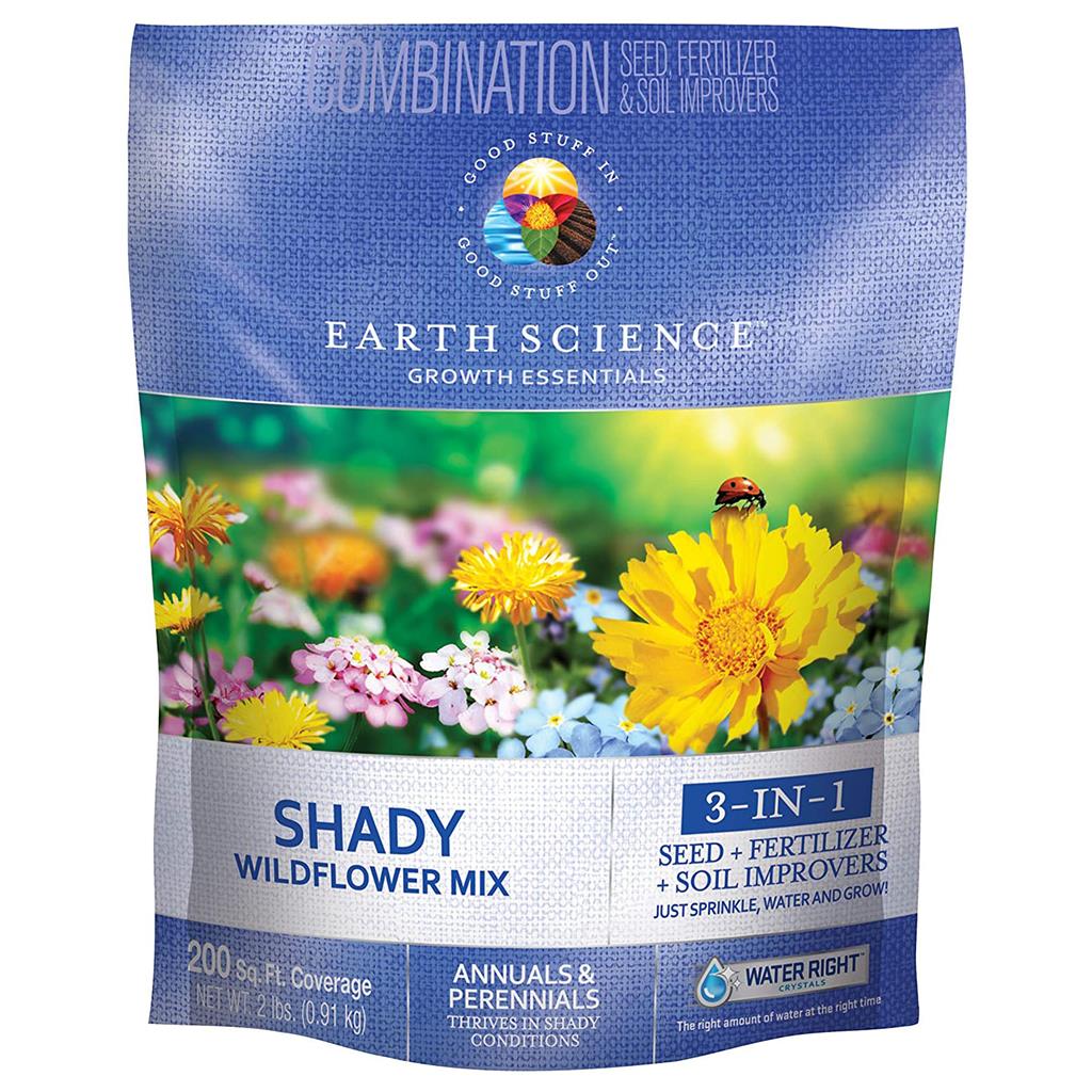 Earth Science® Wildflower Shady Seed - Greenhouse Megastore