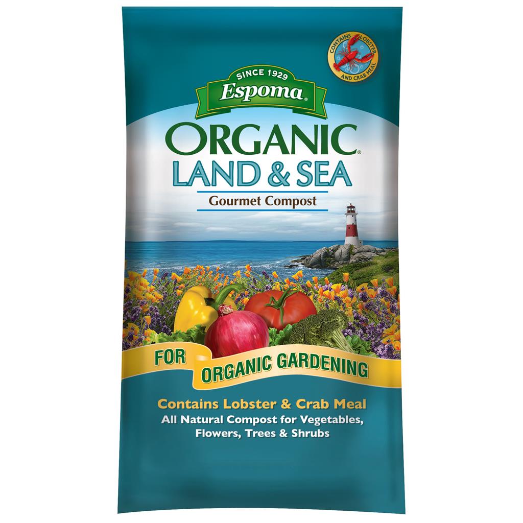 Espoma 1 cu. ft. Bag Land & Sea Gourmet Compost - Greenhouse Megastore