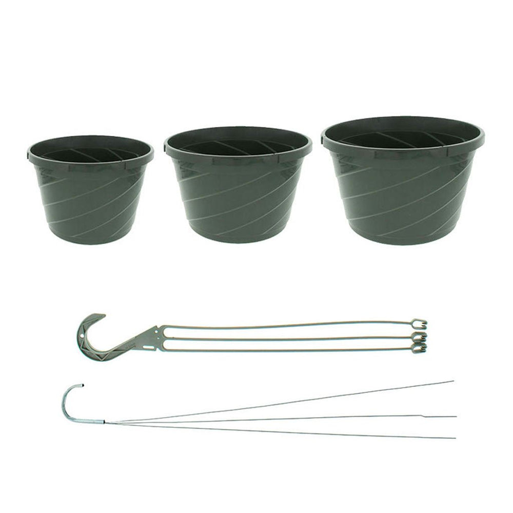 Euro Green Hanging Baskets - Greenhouse Megastore