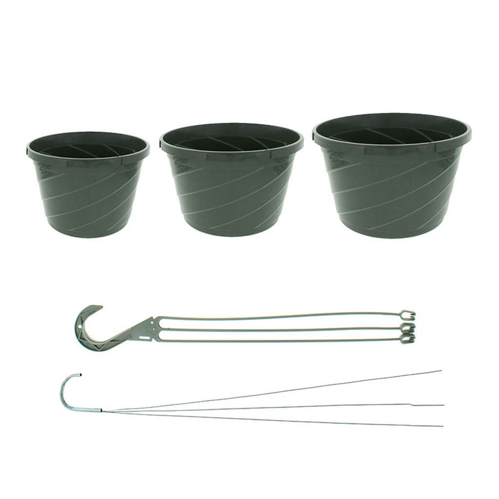 Euro Green Hanging Baskets - Greenhouse Megastore