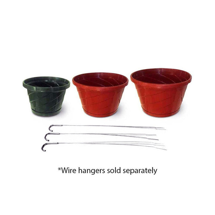 Euro Green Hanging Baskets - Greenhouse Megastore