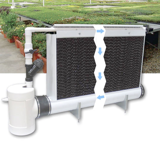 Greenhouse Evaporative Cooler Systems and Pads Greenhouse Megastore