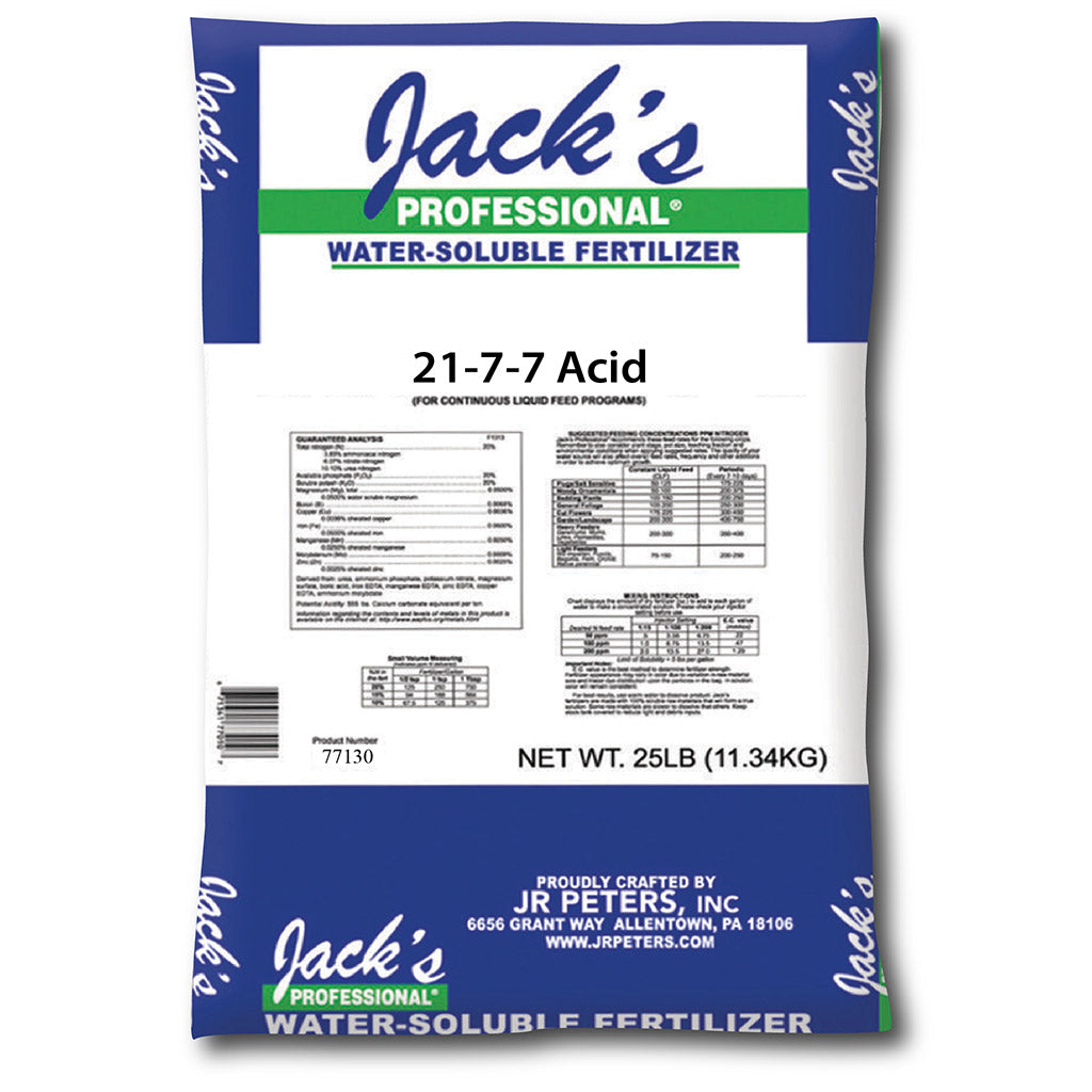 Jack's Fertilizer 21-7-7 Acid