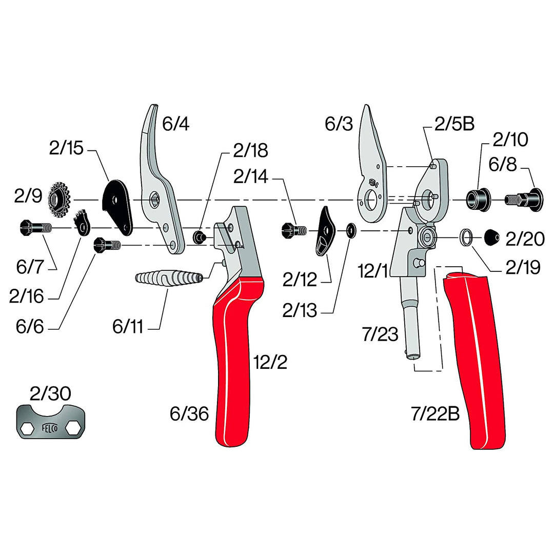 Felco F12 Classic Pruner - Greenhouse Megastore