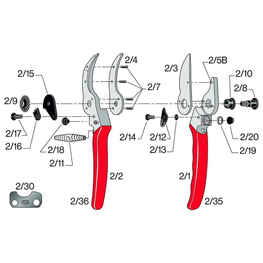 Felco F2 Original Pruner - Greenhouse Megastore