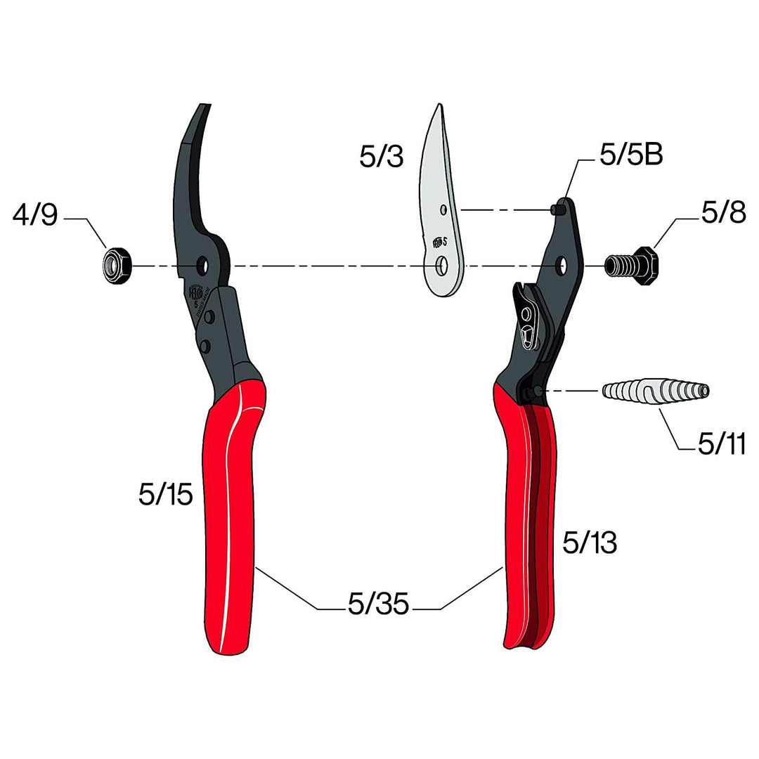 Felco F5 Economy Pruning Shears - Greenhouse Megastore