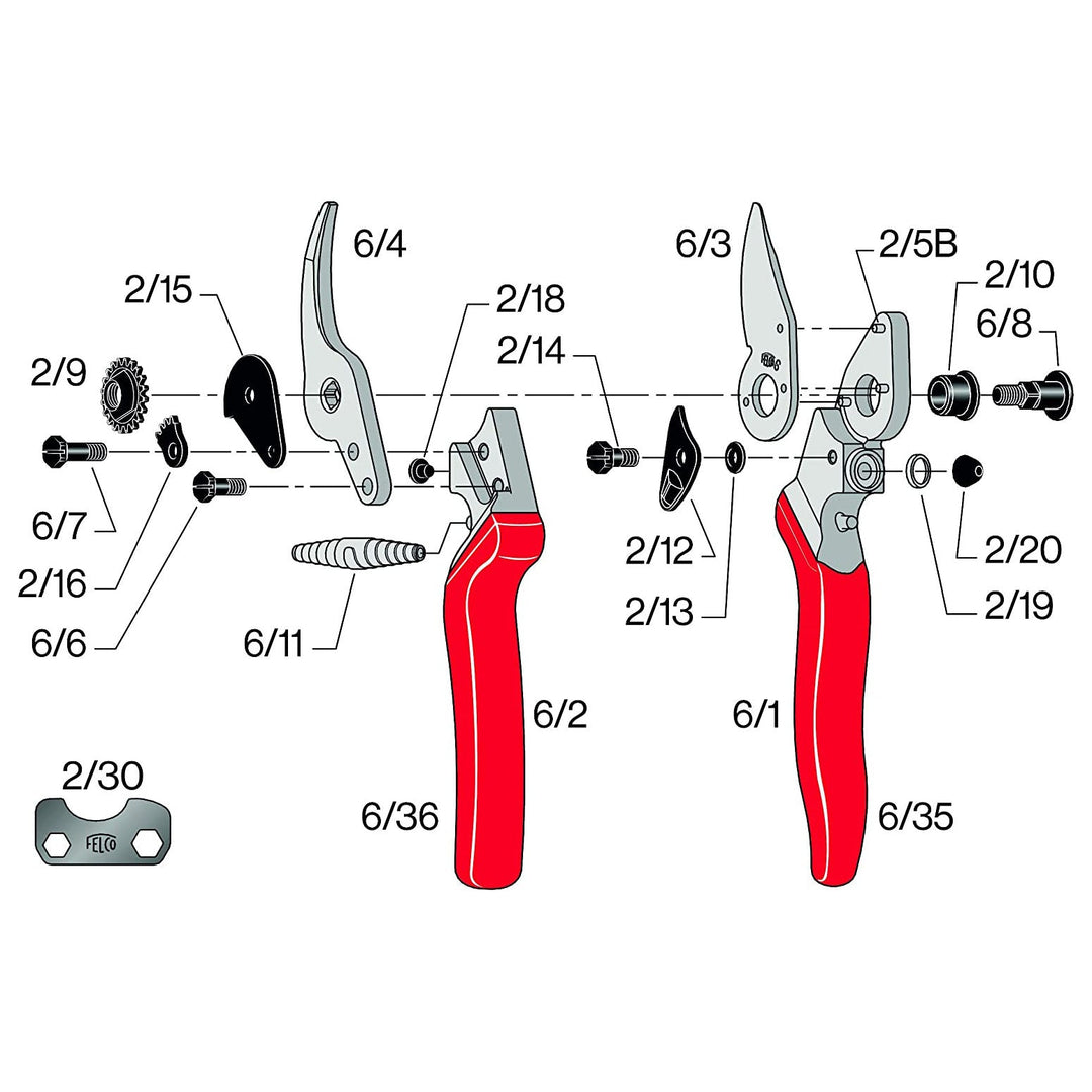 Felco F6 Pruner - Greenhouse Megastore