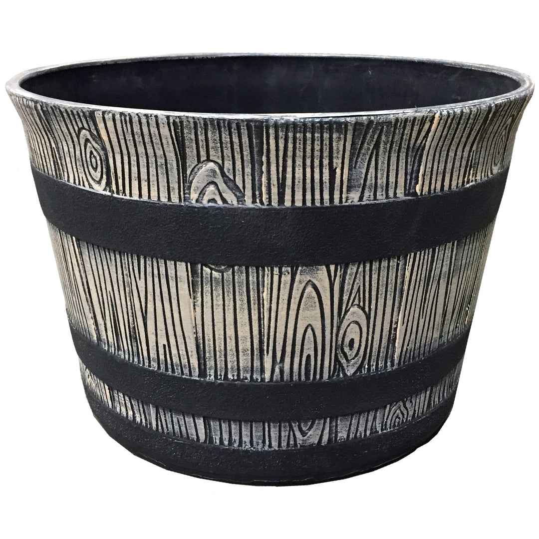 whiskey barrel plant pots Gardener Select™ Whiskey Barrel Planters